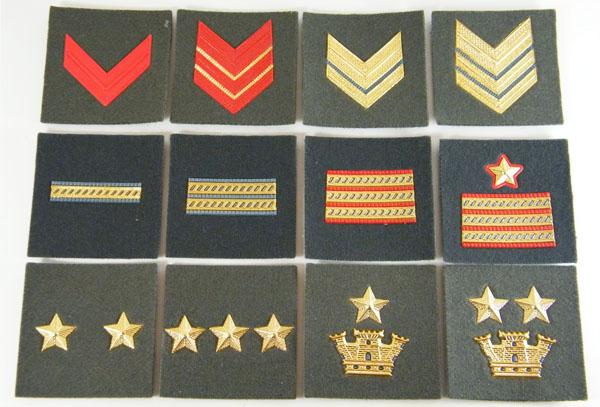 Gradi velcro Guardia di Finanza
