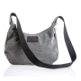 Borsa per donna in tessuto e pelle