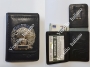 Portafoglio con pattina e placca Carabinieri