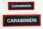 Scritta Carabinieri plastica