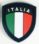 Scudetto Italia velcro